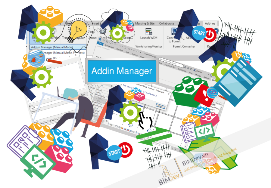 Hướng dẫn sử dụng Add-in Manager trong phát triển add-in Revit